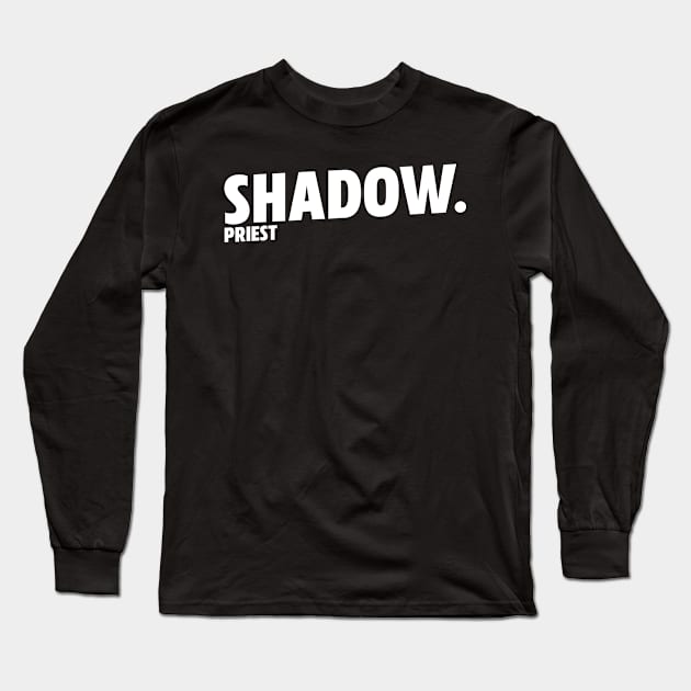 Shadow Priest Long Sleeve T-Shirt by Sugarpink Bubblegum Designs